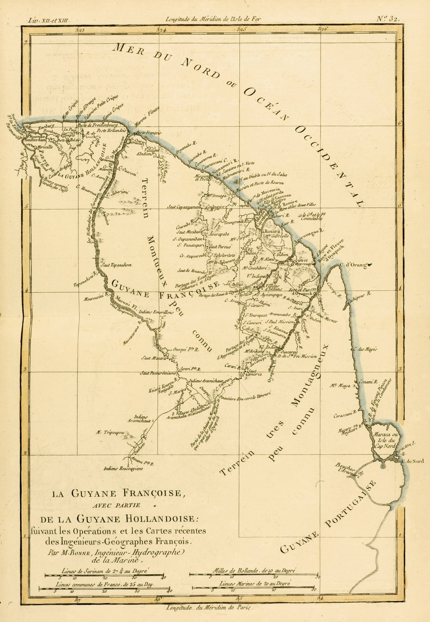 Fransız Guyanası, Guillaume Raynal (1713-96) tarafından yazılan 