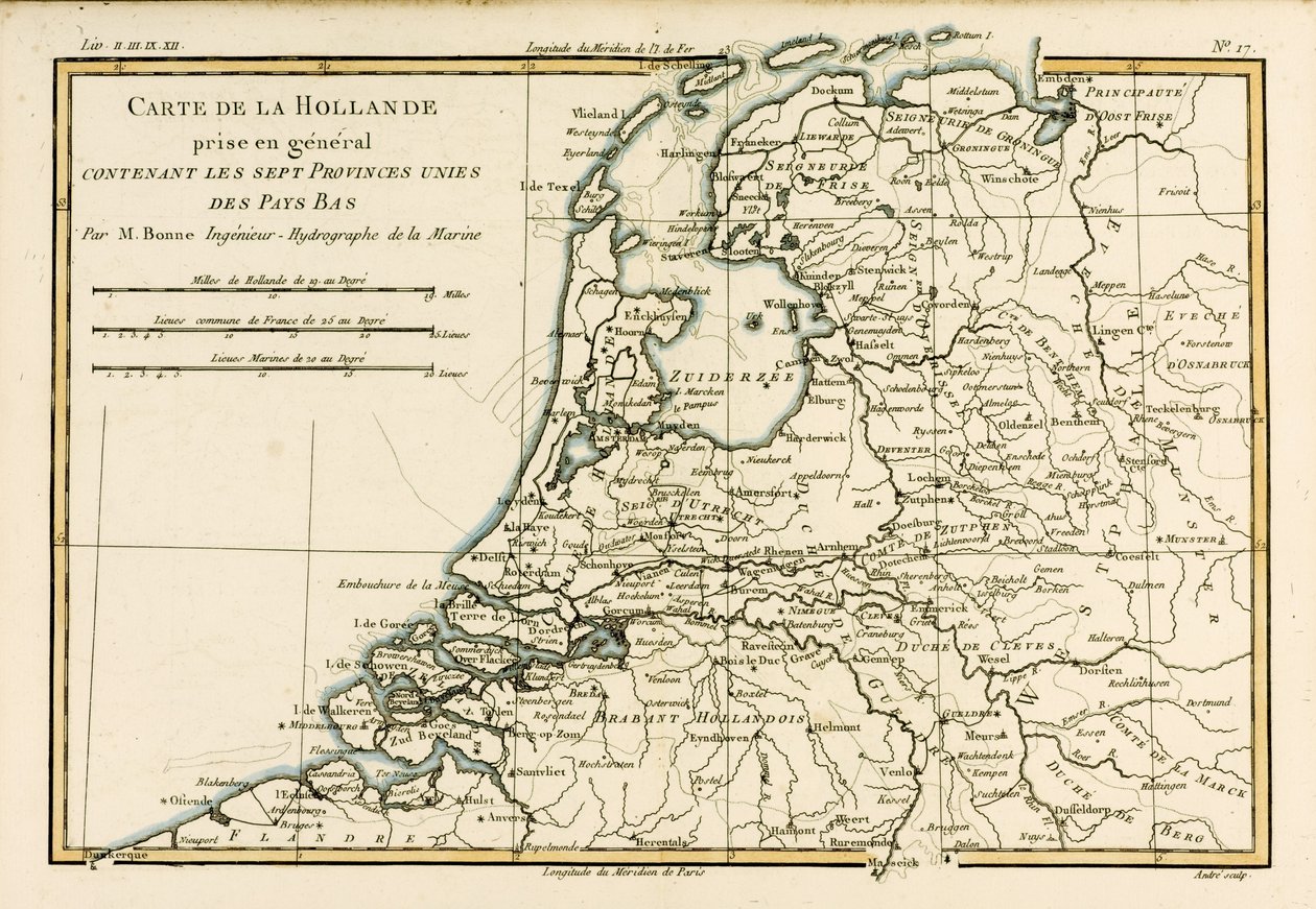 Holland Including the Seven United Provinces of the Low Countries, from 