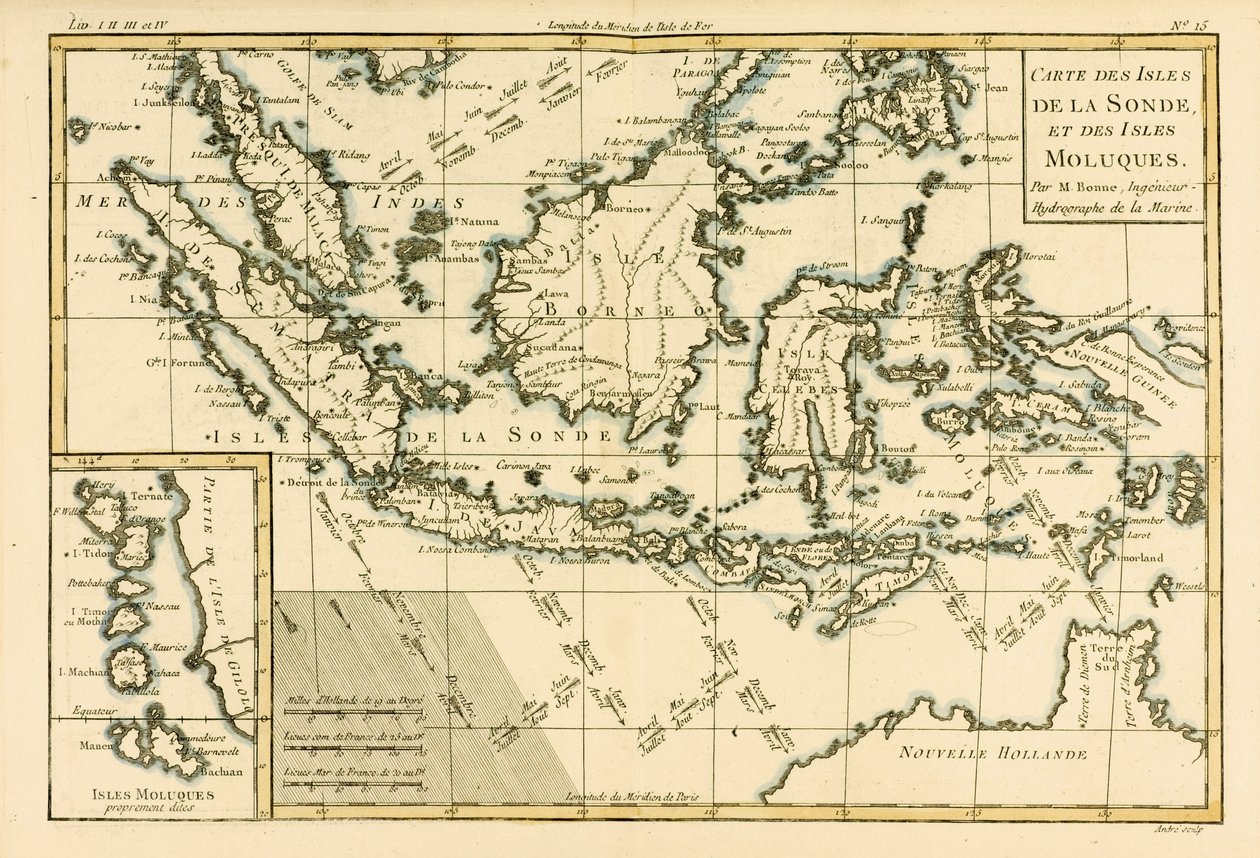 Endonezya ve Filipinler, Guillaume Raynal (1713-96) tarafından yayınlanan 