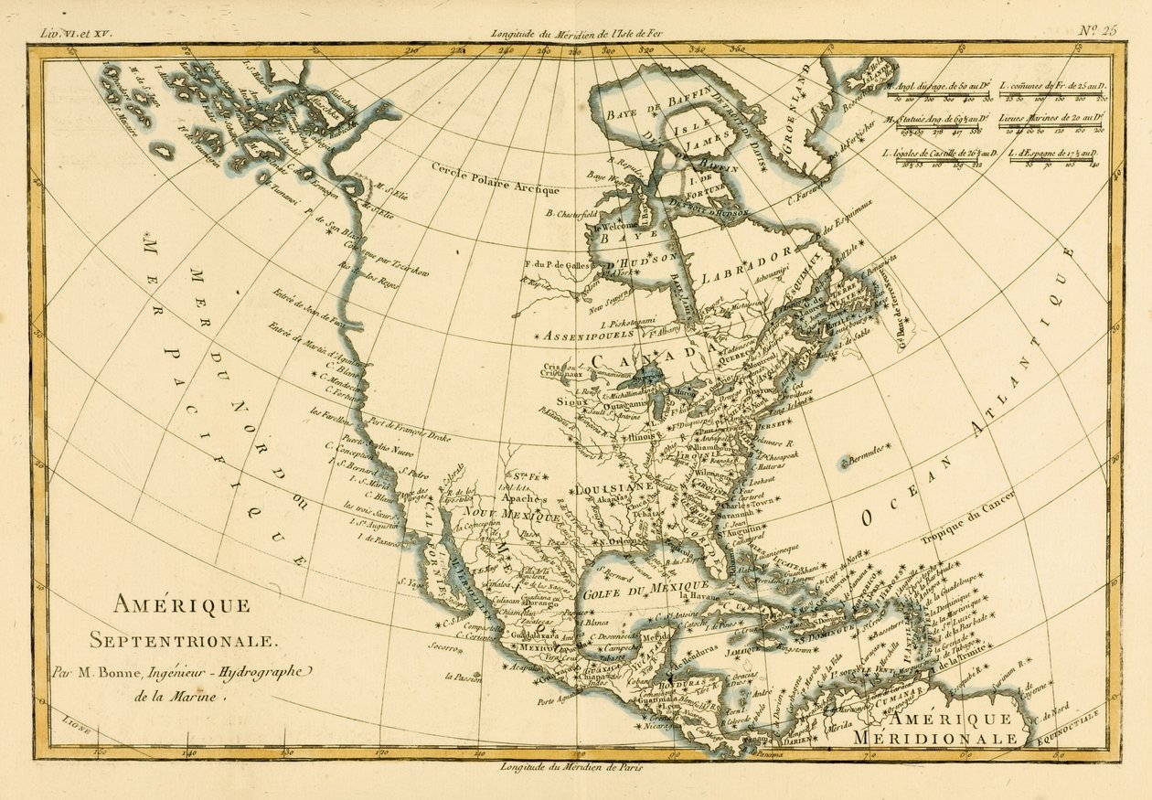 Kuzey Amerika, Guillaume Raynal (1713-96) tarafından yazılan 