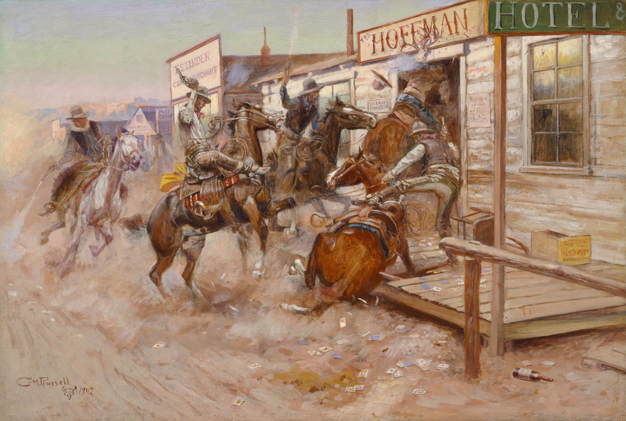 Kapıyı çalmadan by Charles Marion Russell