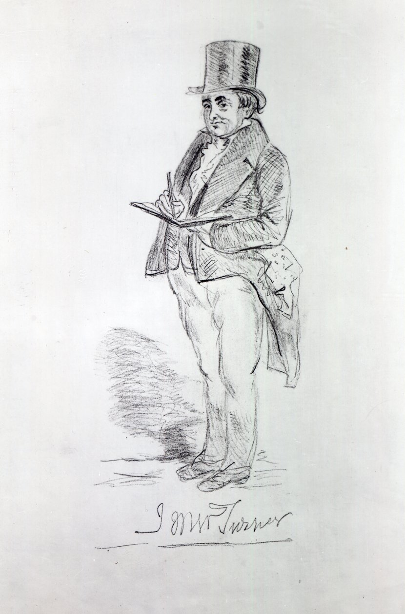 Joseph Mallord William Turner, 1844 by Charles Martin