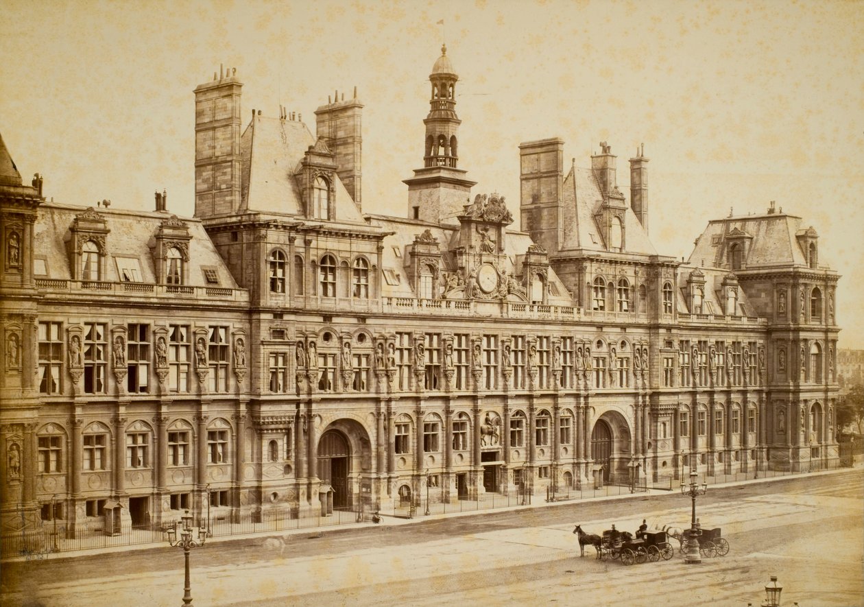 Belediye Binası, Paris by Charles Marville