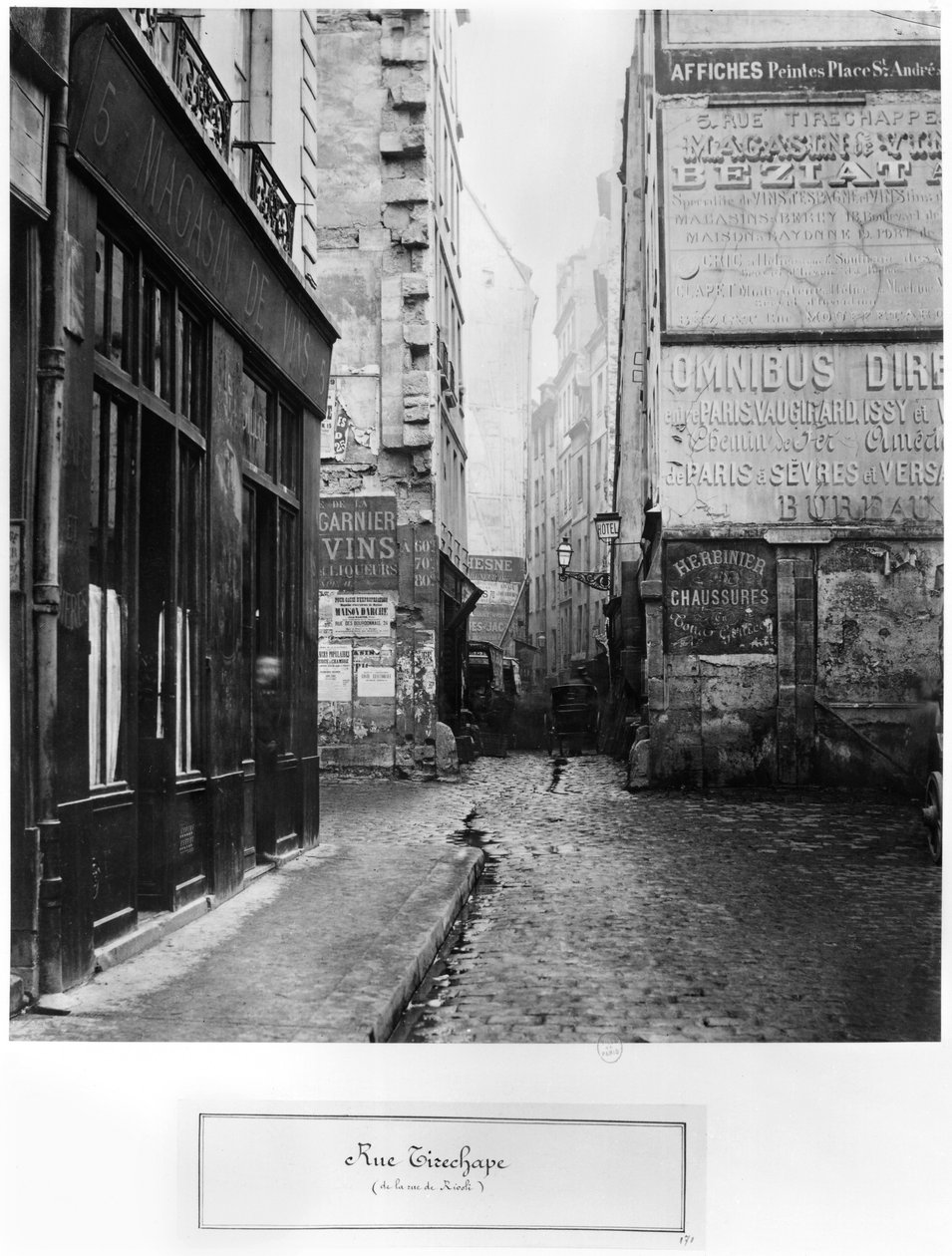 Rue Tirechape, Rue de Rivoli