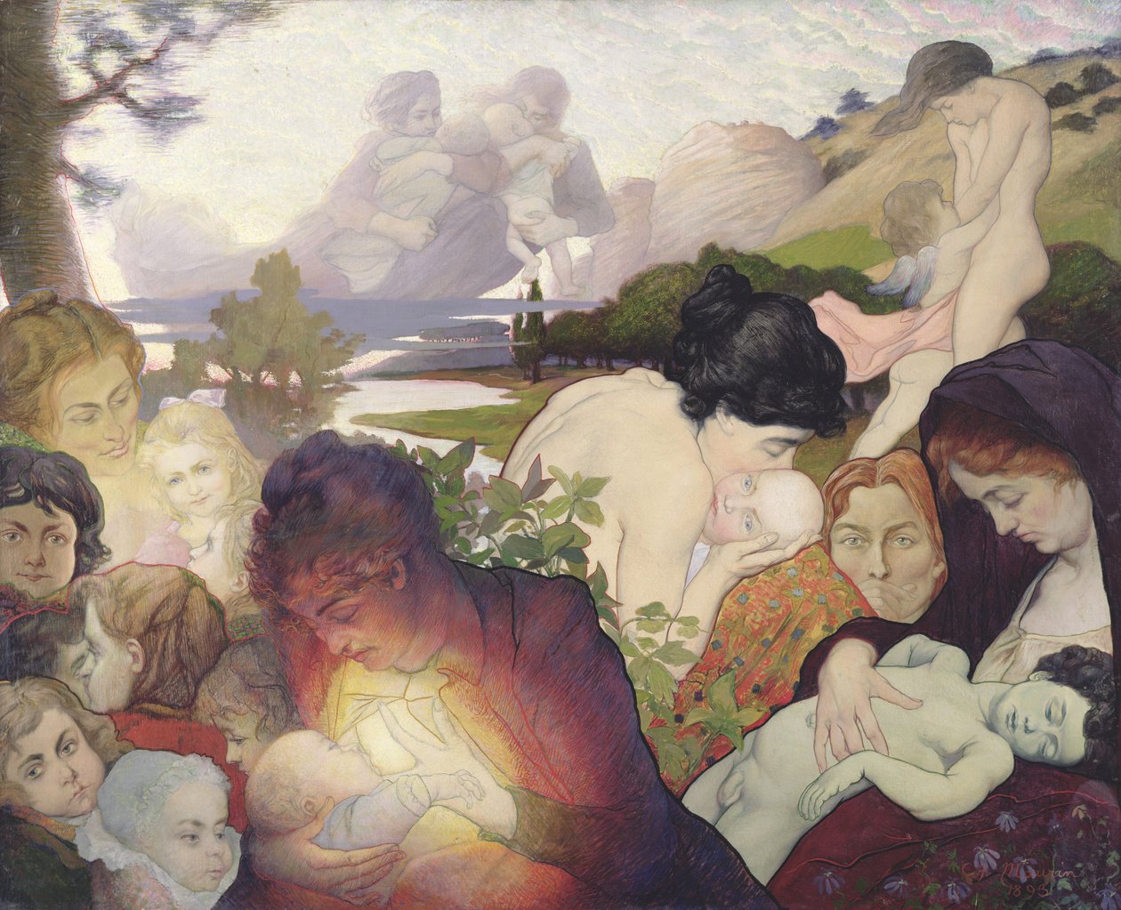 Annelik, 1893 by Charles Maurin