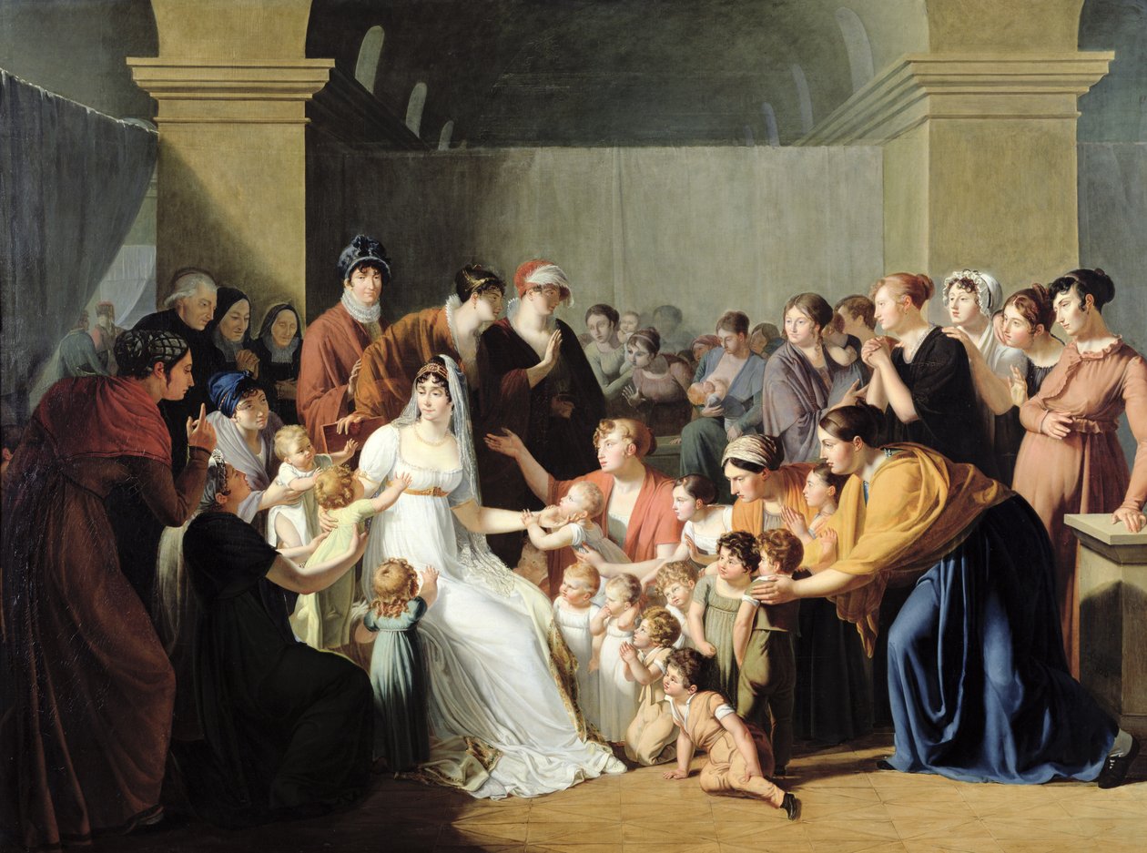 İmparatoriçe Josephine (1763-1814) Çocuklar Arasında, 1806 by Charles Nicolas Raphael Lafond