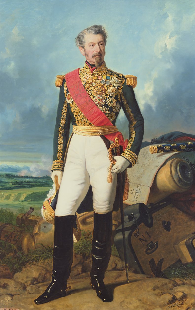 Adolphe Niel (1802-69) 1860 by Charles Philippe Lariviere