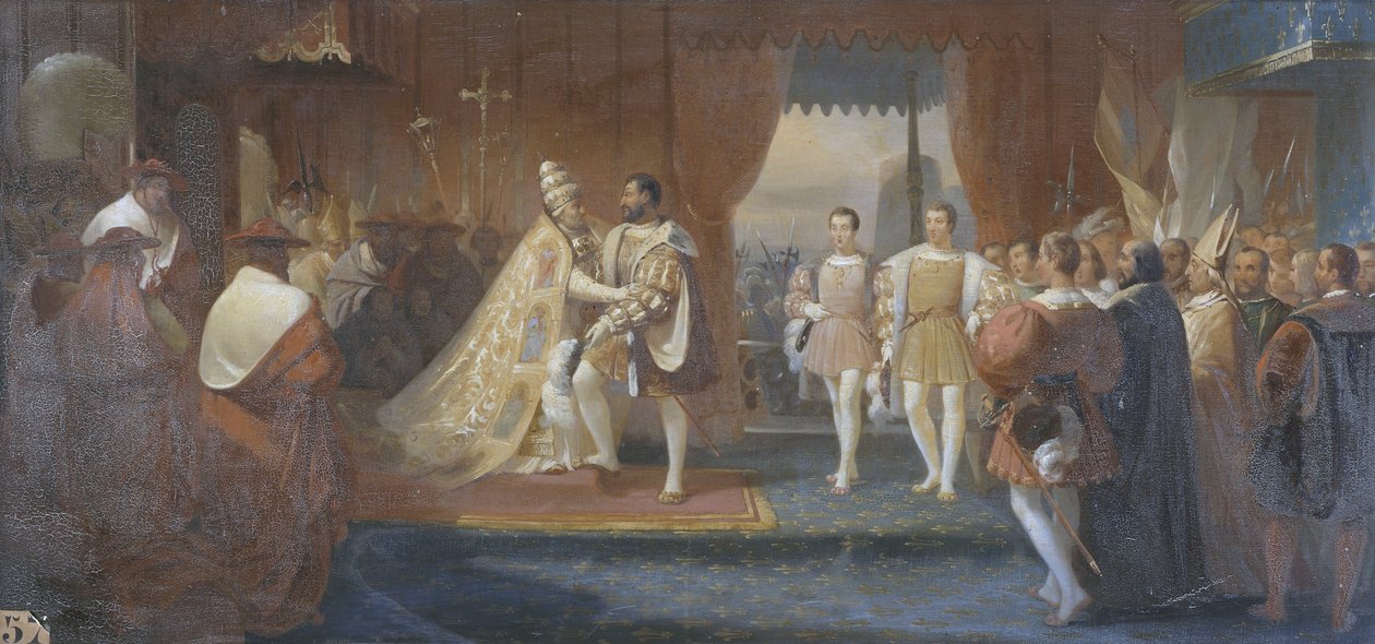 Francis I ve Papa Clement VII arasındaki röportaj, 13 Ekim 1533, Marsilya