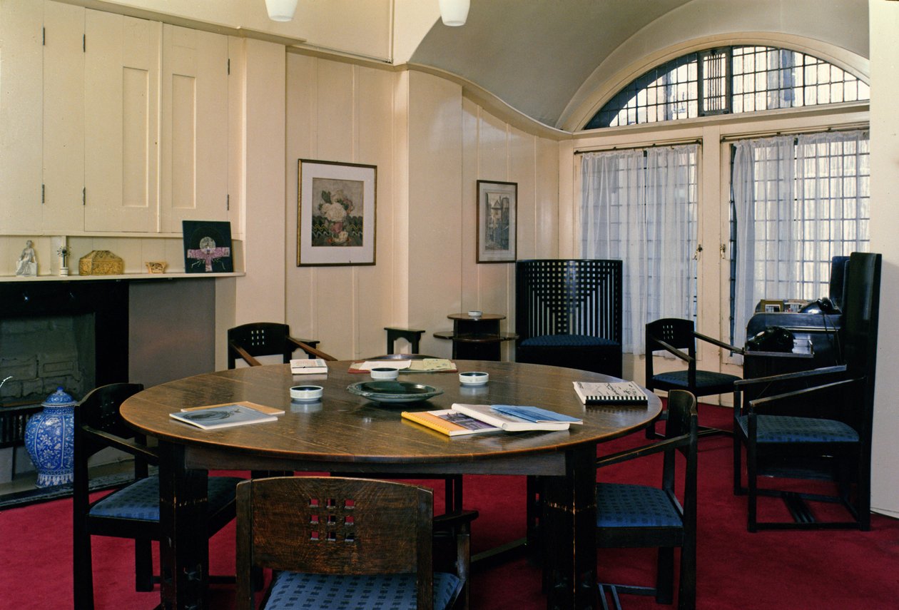 yönetmen odası by Charles Rennie Mackintosh