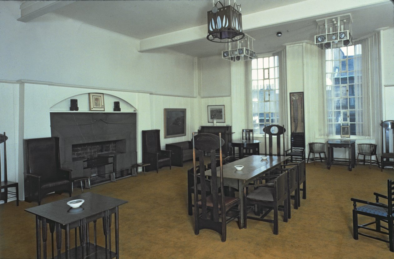 Mackintosh Odası by Charles Rennie Mackintosh