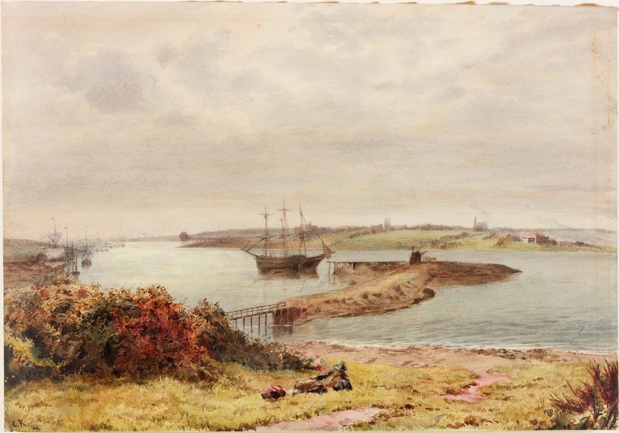 Wallsend (kağıt üzerinde gövde rengi ve klozet) by Charles Richardson