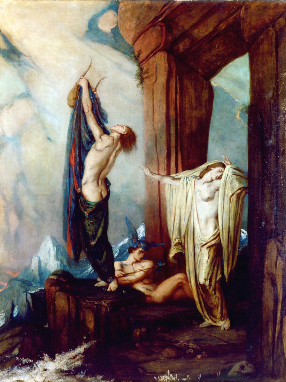 Orpheus ve Eurydice, c.1922 by Charles Ricketts