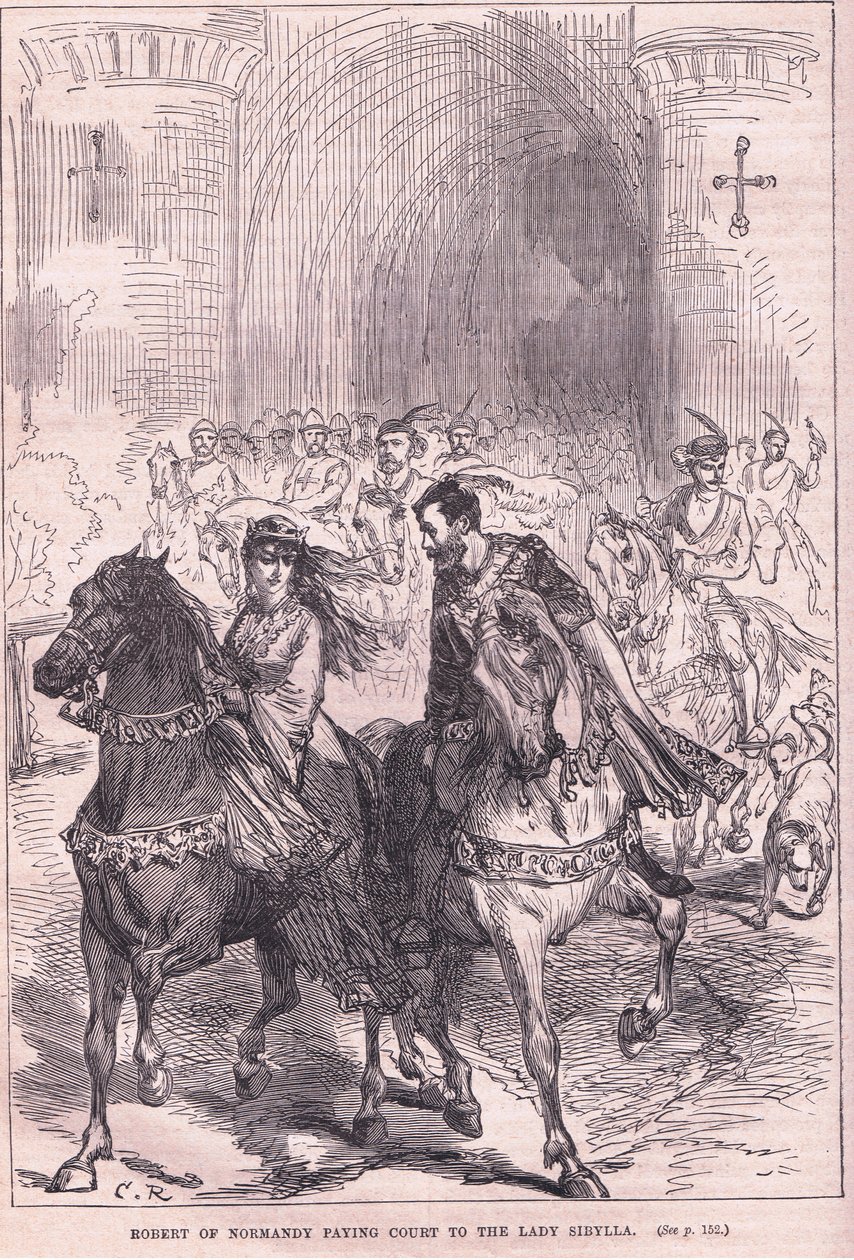 Normandiyalı Robert, Leydi Sibylla