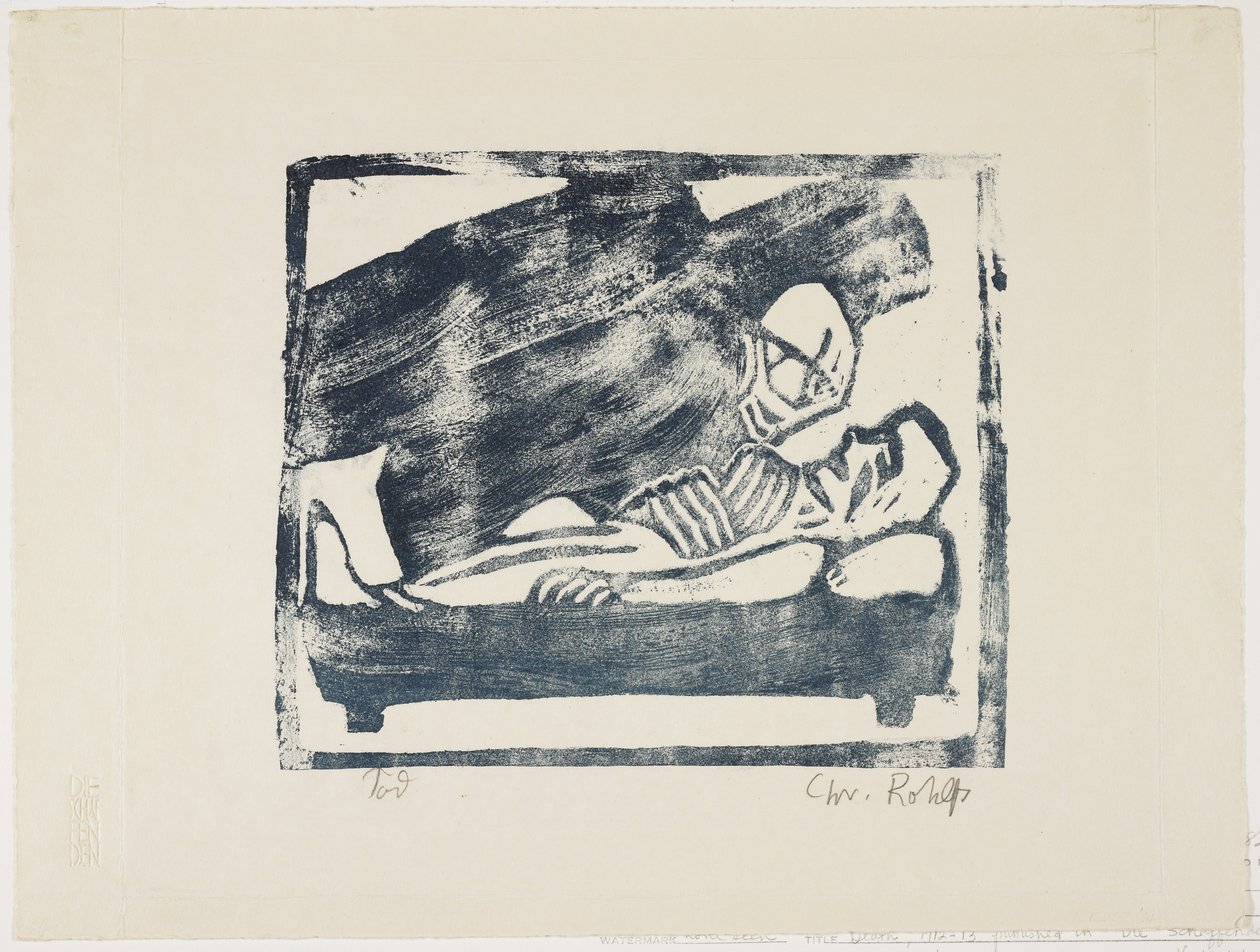 Ölüm, 1912-1913 by Charles Rohlfs