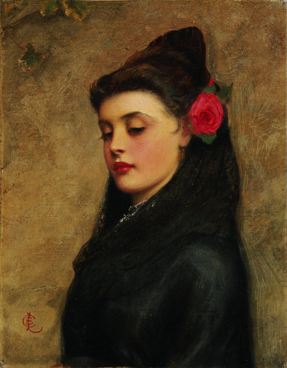 İspanyol Kız by Charles Sillem Lidderdale