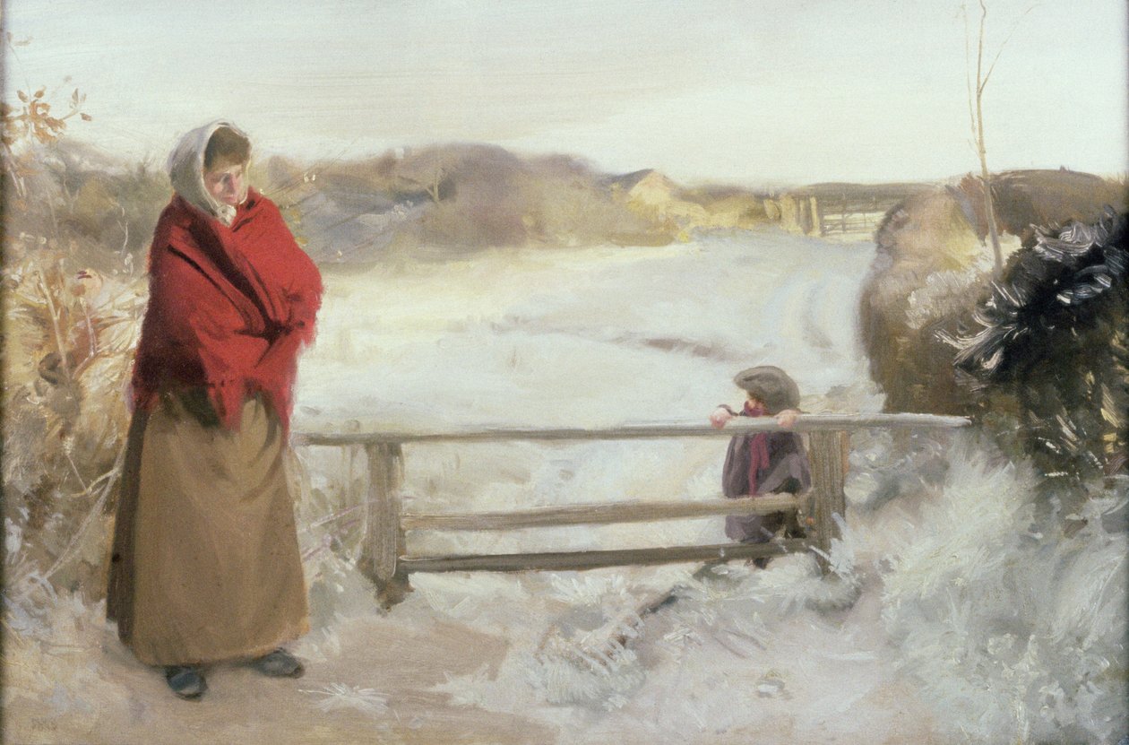 kar sahnesi by Charles Sims