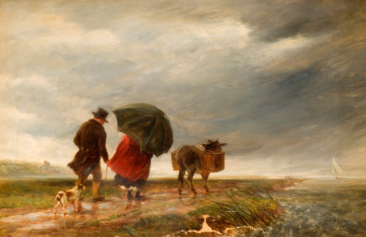 Vapura Gitmek, Appledore, 1856 by Charles Thomas Burt