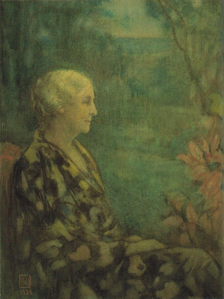 Catherine Ana Bartlett by Charles William Bartlett