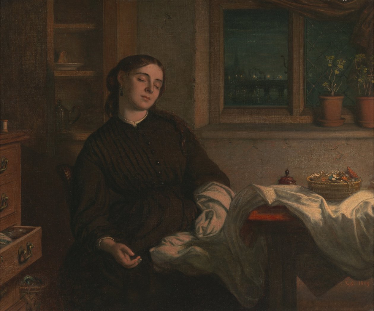 ev rüyalar by Charles West Cope