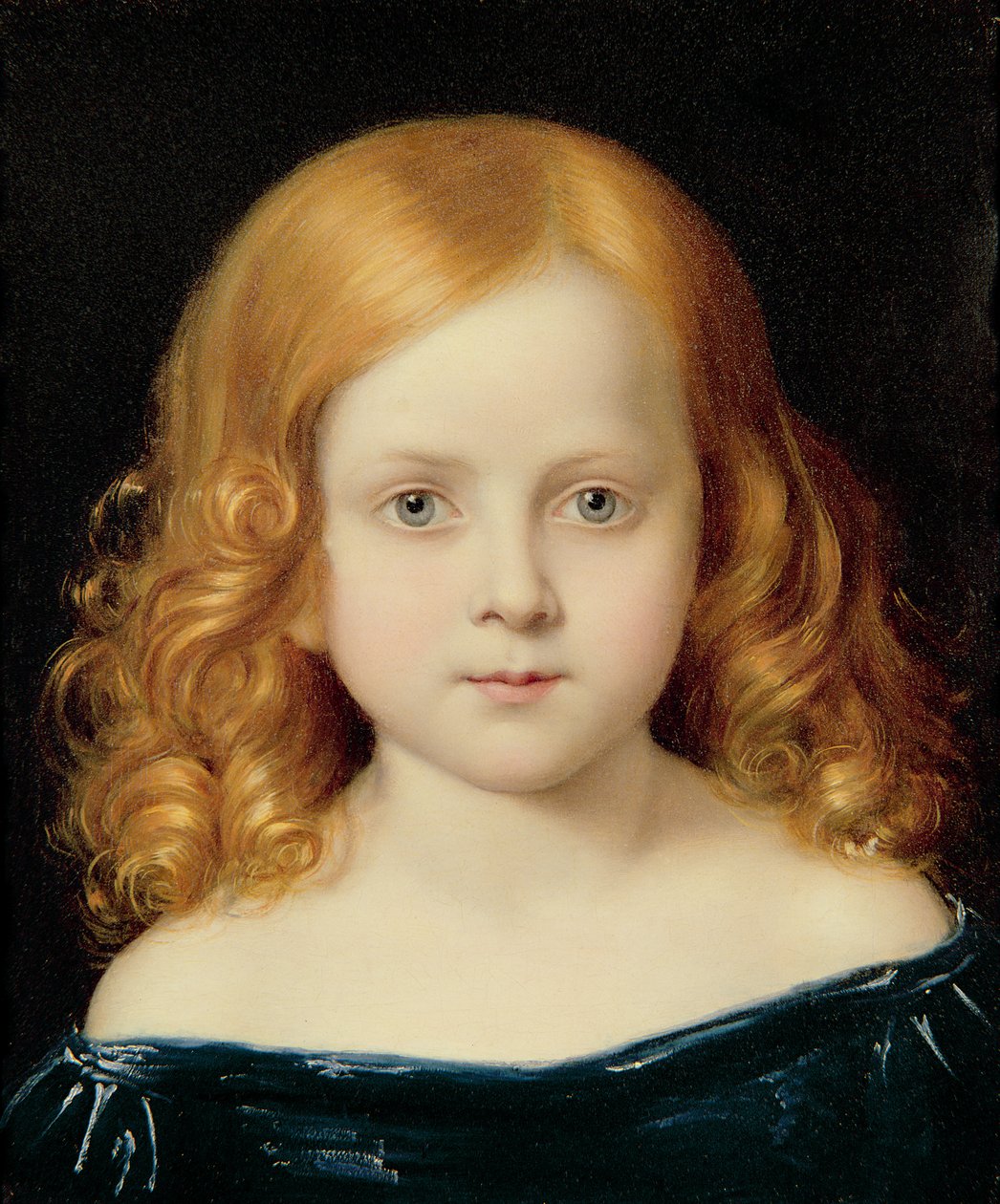 Sanatçının Kızının Portresi by Charles West Cope