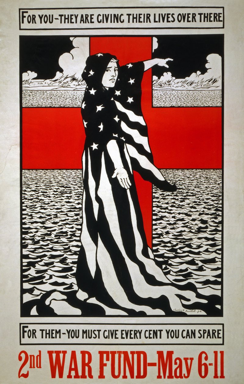 Senin için - orada hayatlarını veriyorlar, 1918 by Charles William Bartlett