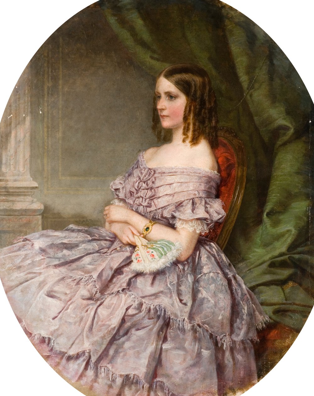 Leylaklı Bayan by Charles Wynne Nicholls