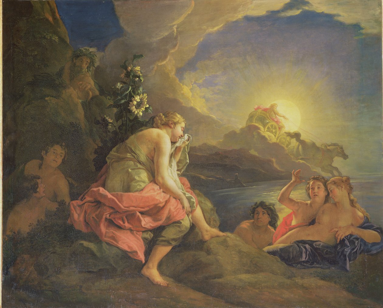 Ayçiçeğine Dönüşen Clytie, 1688 by Charles de la Fosse