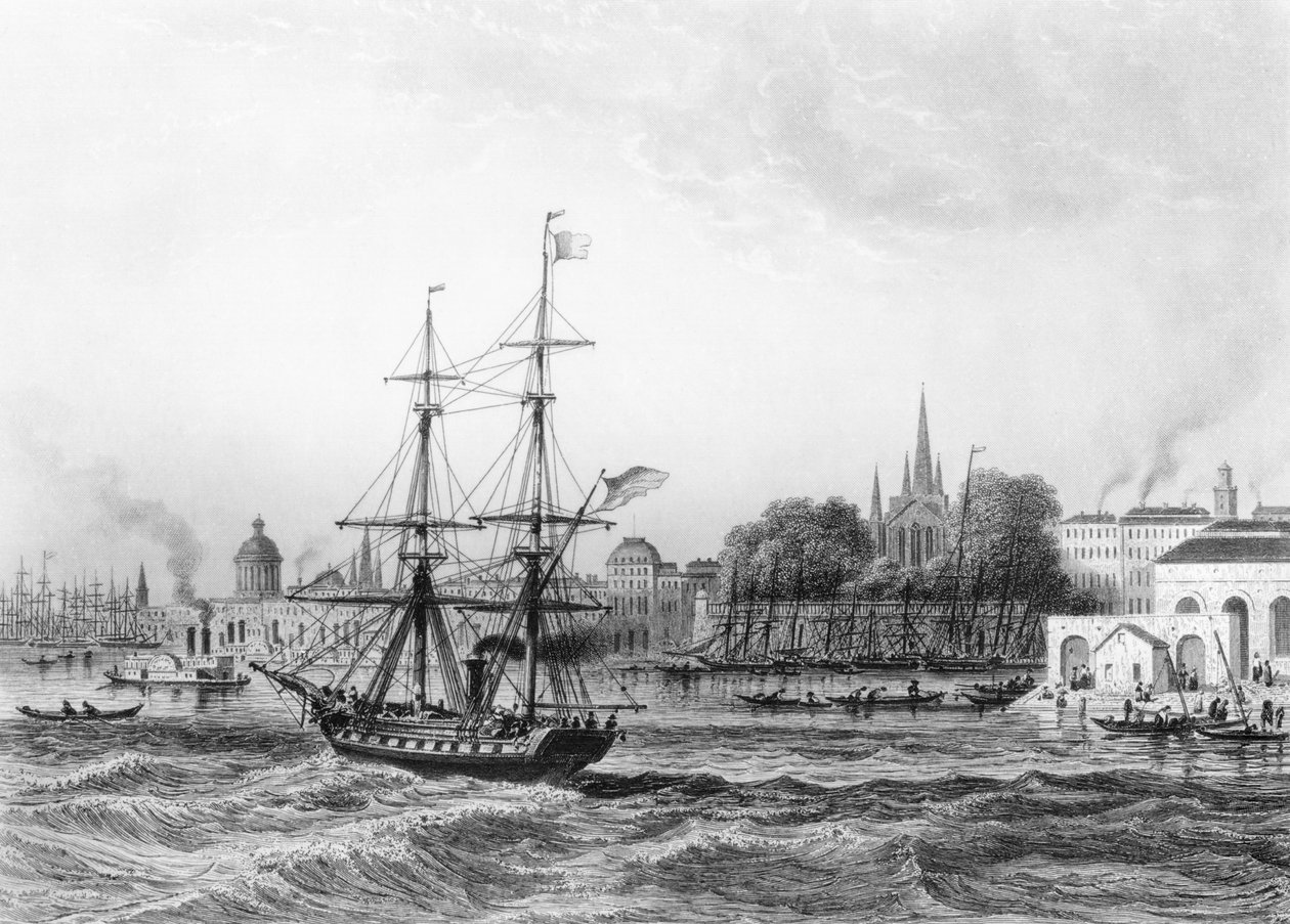 New Orleans Limanı by Charles de Lalaisse
