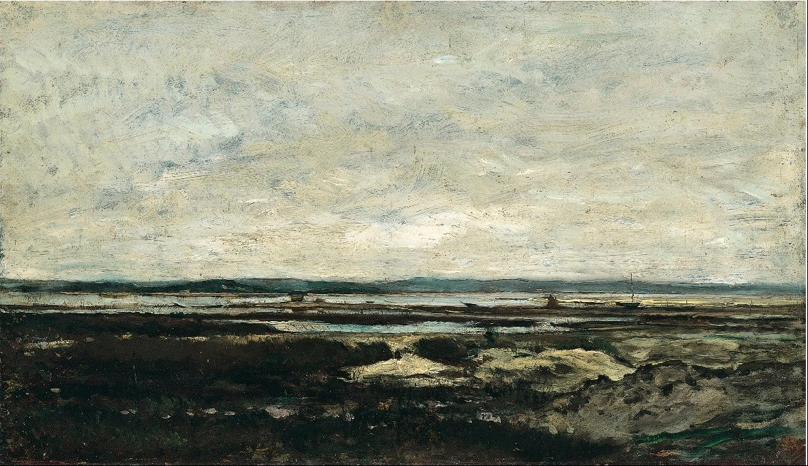 Les Sables-dOlonne  by Charles Francois Daubigny