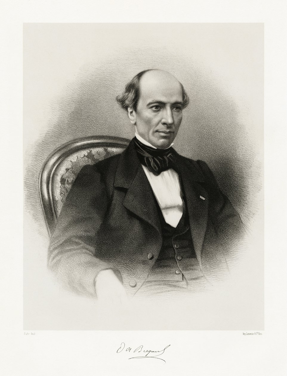 Louis Alfred Becquerel, 1865-66 by Charles Jeremie Fuhr