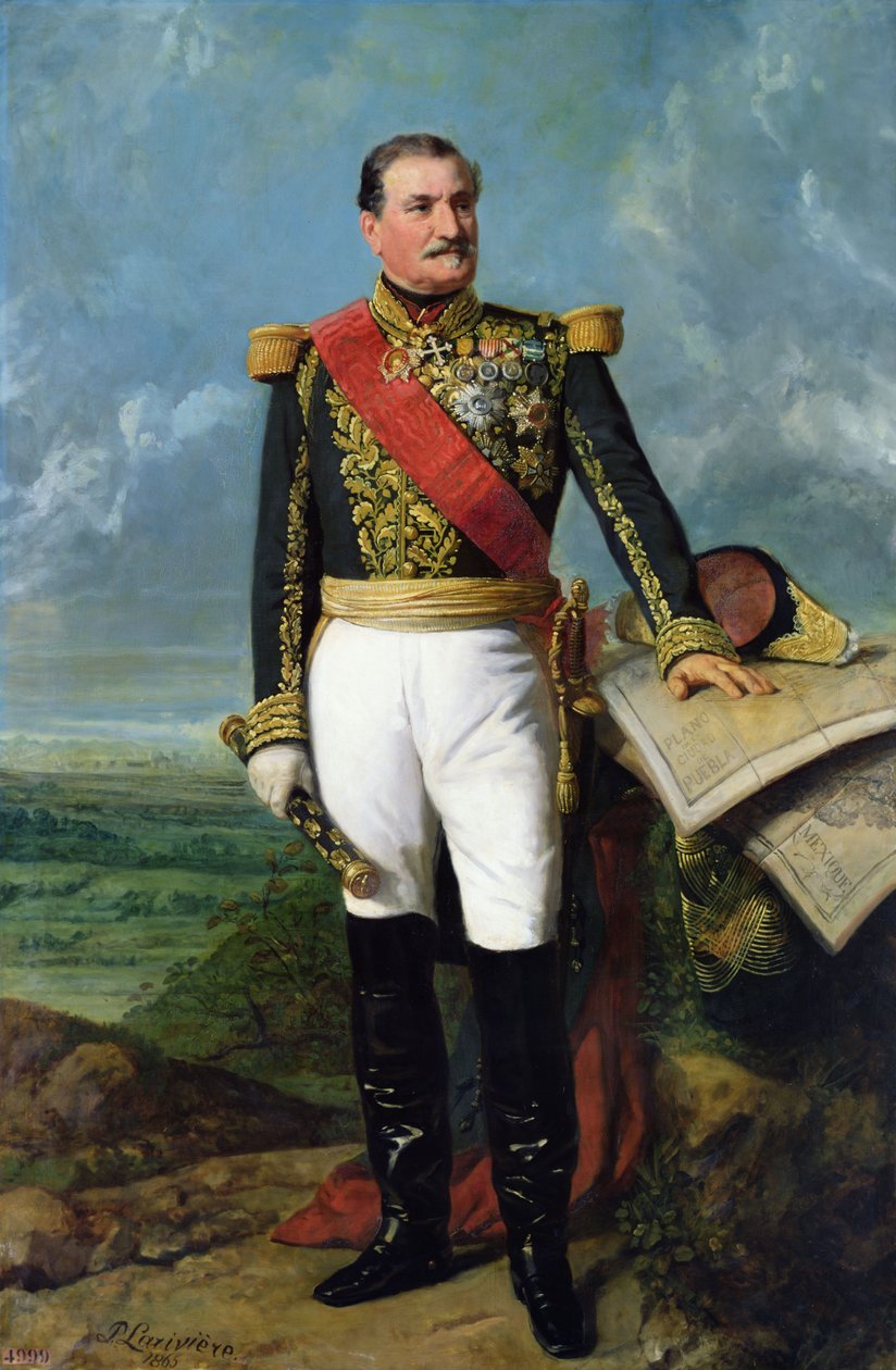 Elie-Frederic Forey (1804-1872), Empire Marshall by Charles Philippe Lariviere