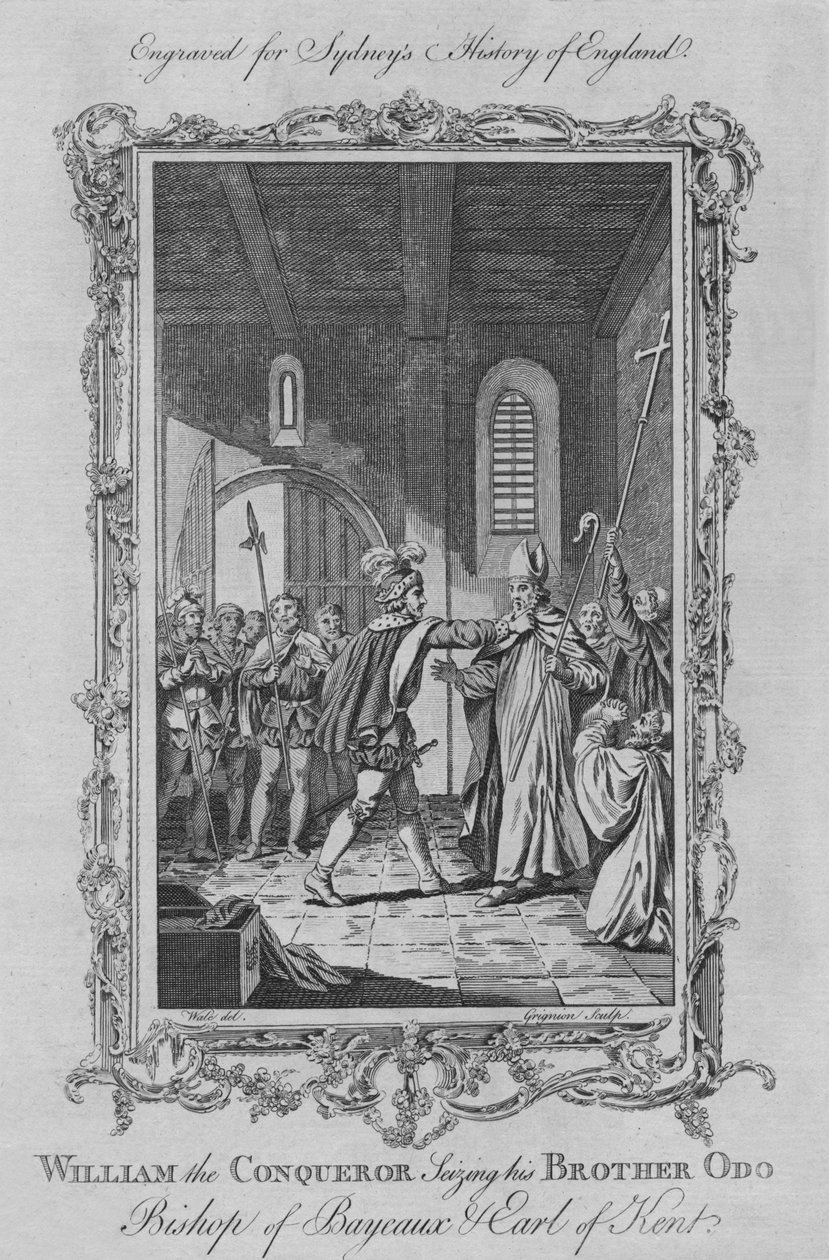 Fatih William, Bayeaux Piskoposu ve Kent Kontu Kardeşi Odo