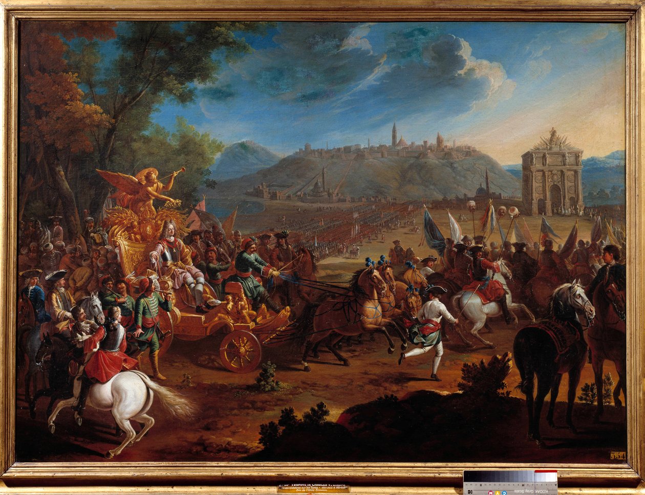 Ekmeğin çoğalması. Francois Mansuy (1725 -? ) by Charles Herbel