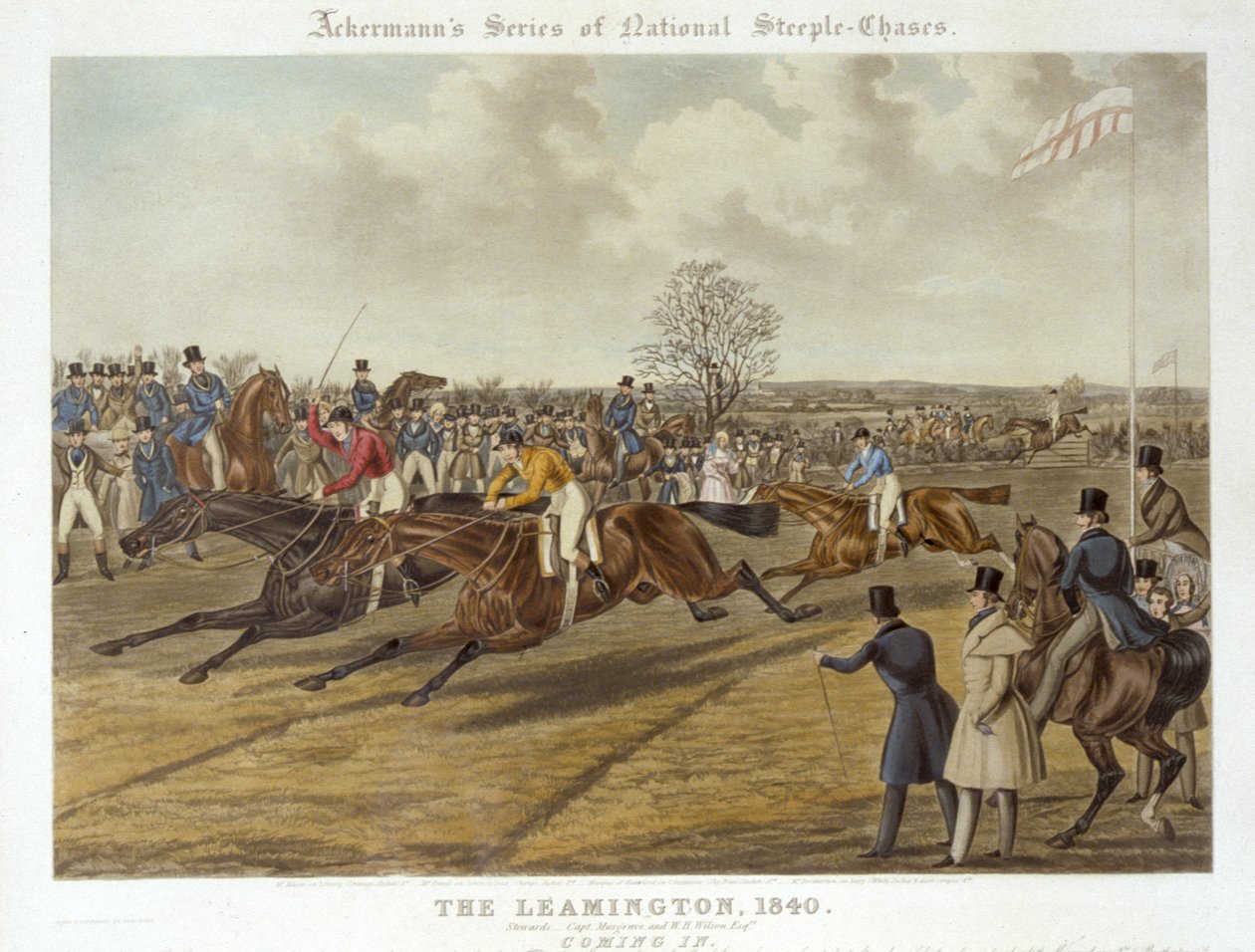 The Leamington, 20 Ekim 1840: Geliyor (renkli taş) by Charles Hunt