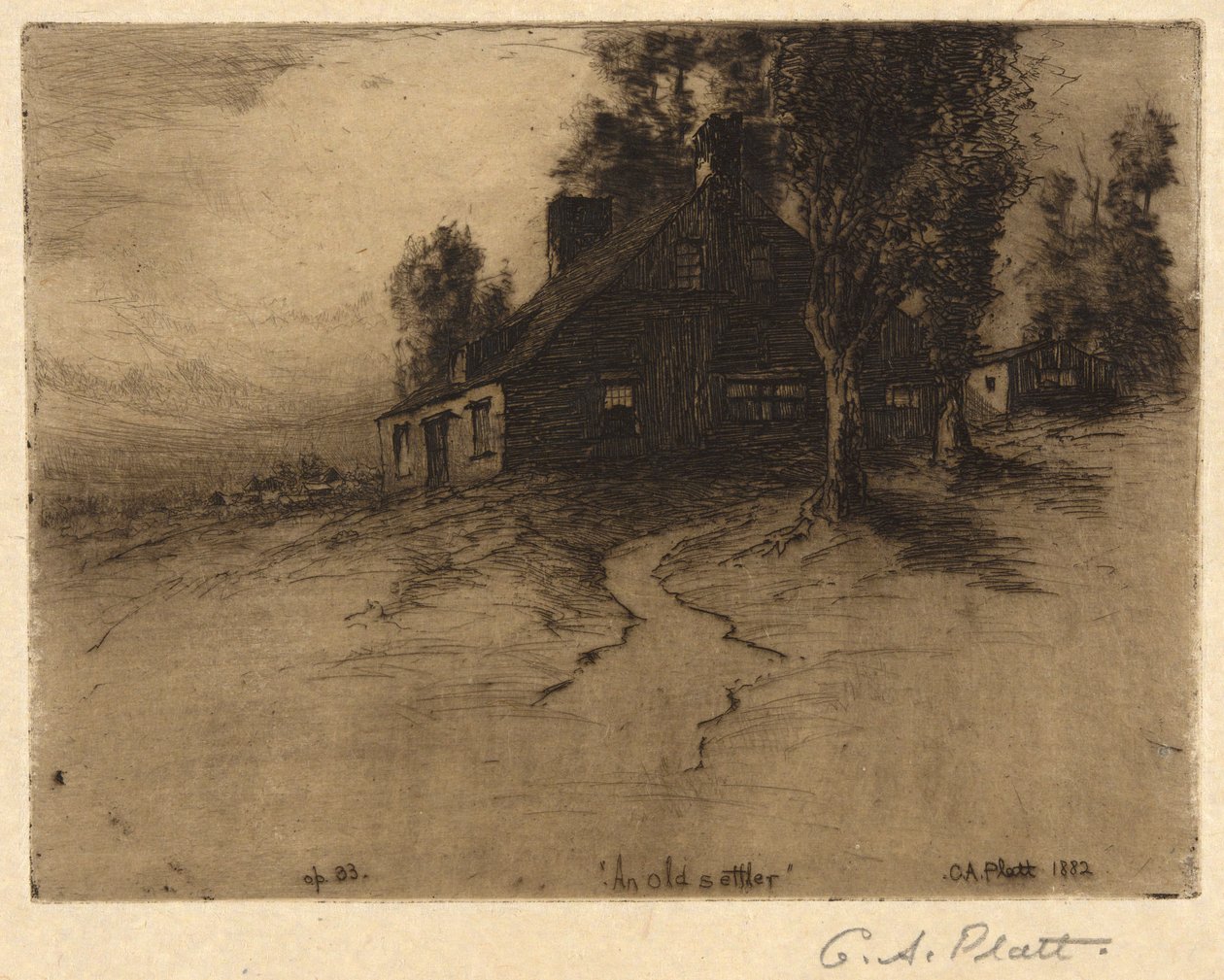 Eski Bir Yerleşimci by Charles A. Platt