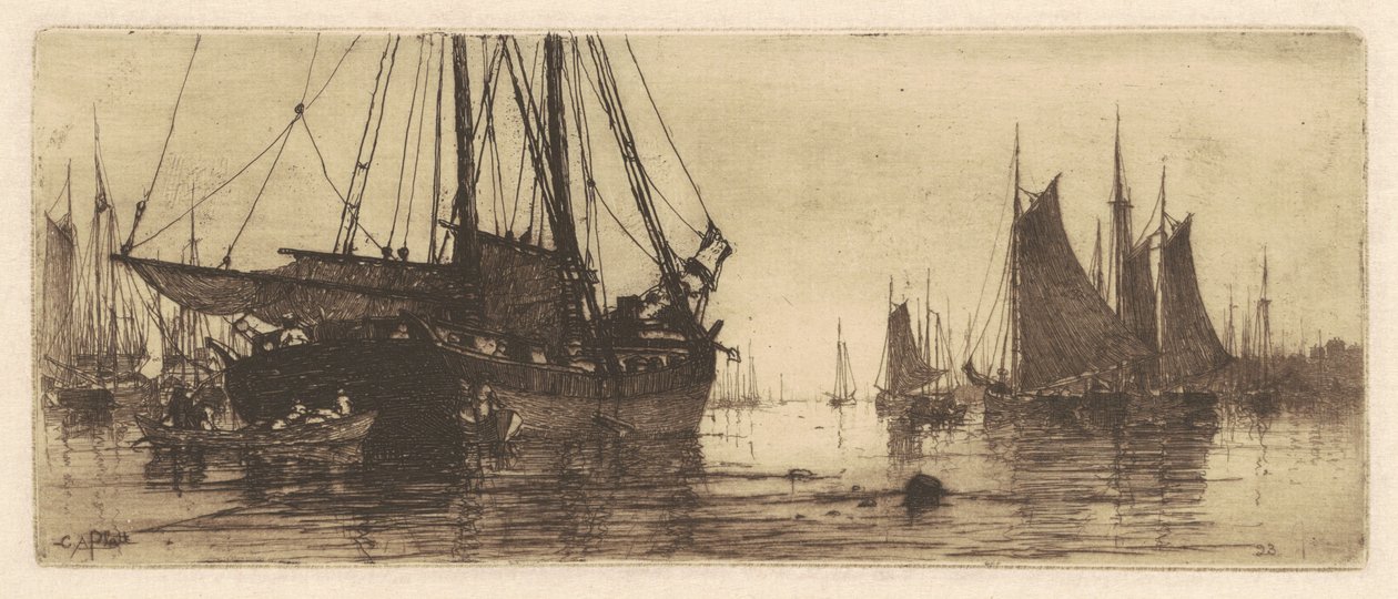 Balıkçı teknesi by Charles A. Platt