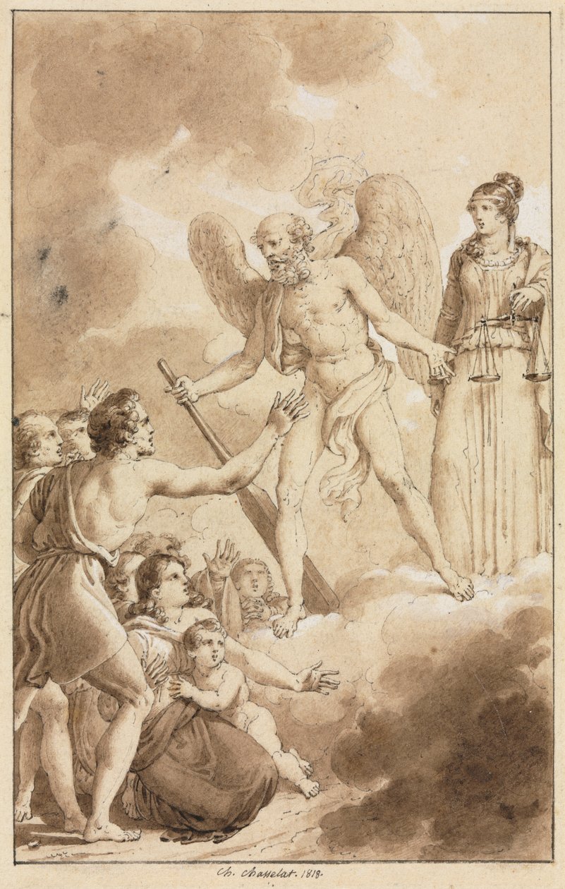 alegori by Charles Abraham Chasselat