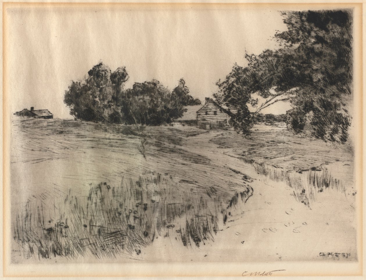 Cape Ann Çiftliği, 1890. by Charles Adams Platt