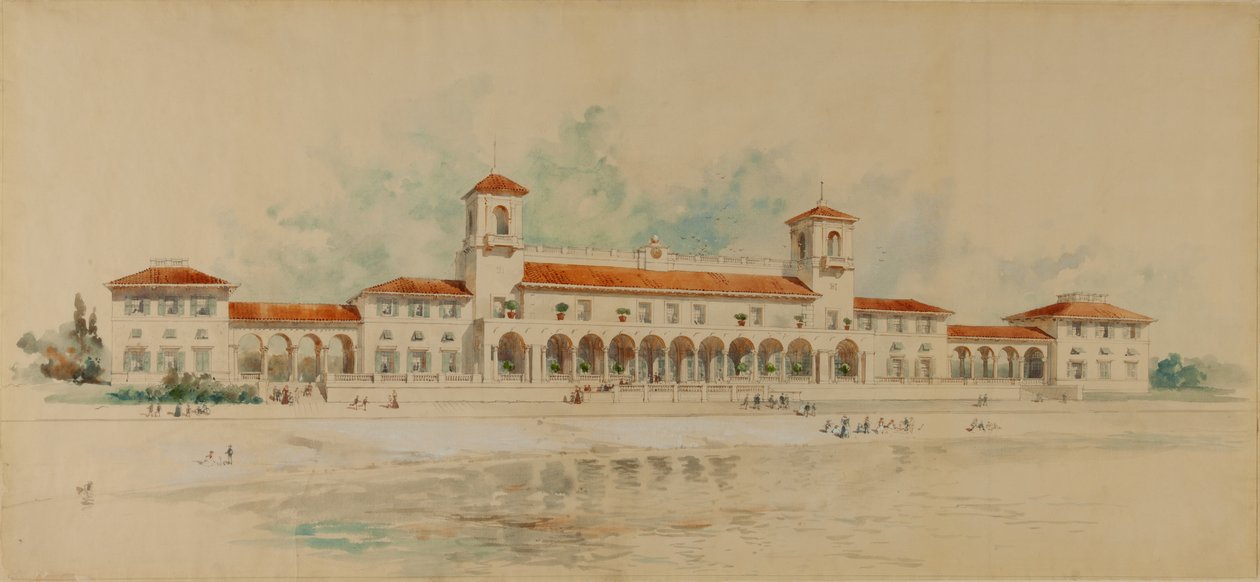 Ana Bina, Richmond Beach Park, Staten Island by Charles Adams Platt