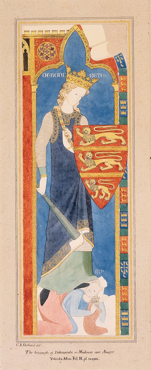 Erdemler Largesce ve Debonerete (Debonerete) by Charles Alfred Stothard