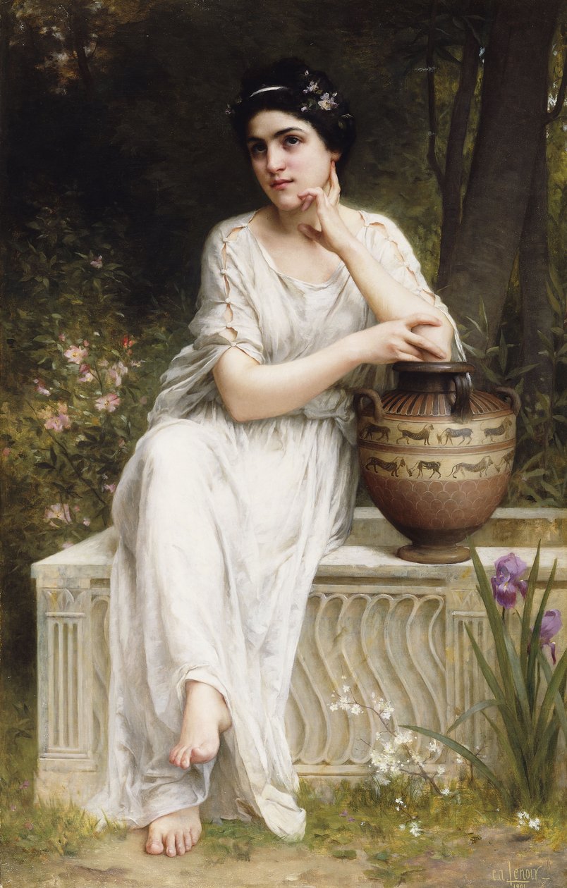Bir Yunan Güzeli, 1901 by Charles Amable Lenoir