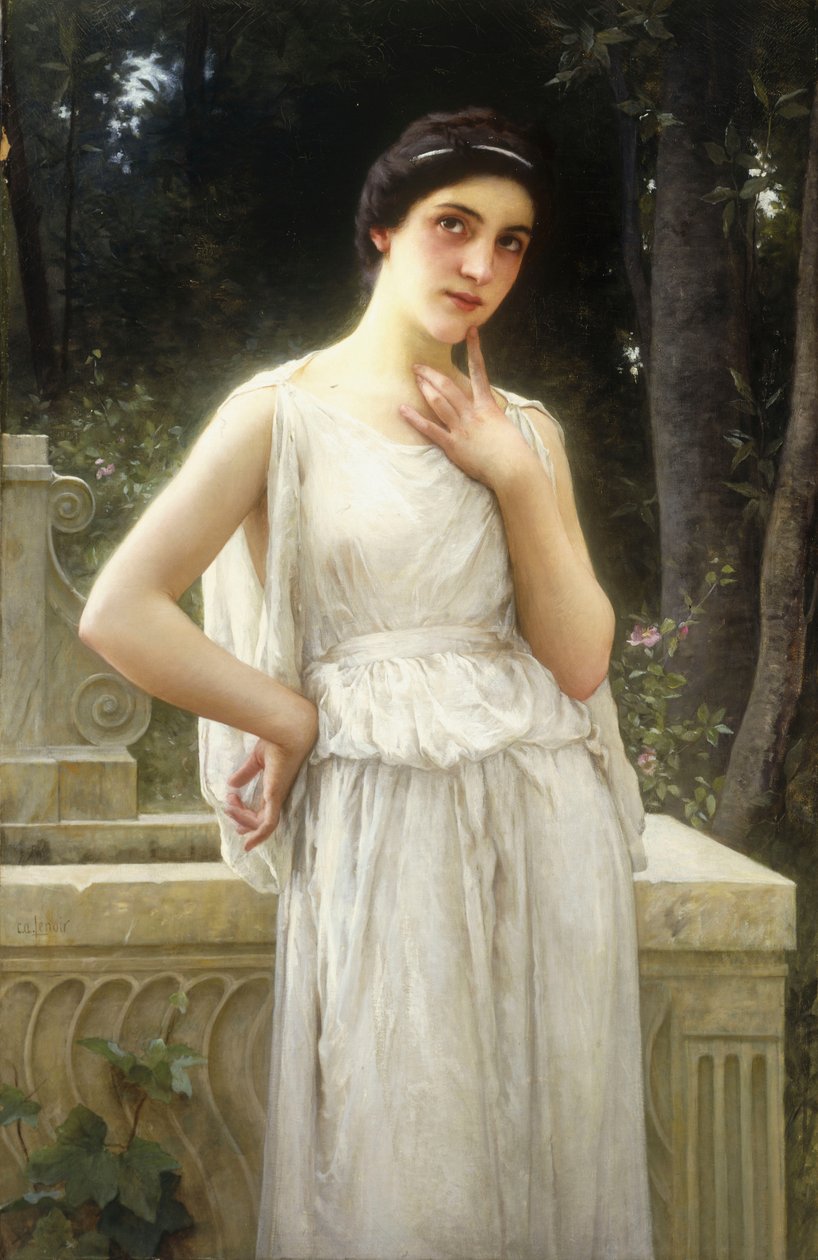 tefekkür by Charles Amable Lenoir
