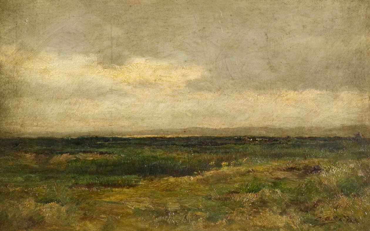 Manzara (tuval üzerine yağlı boya) by Charles Andrew Sellar