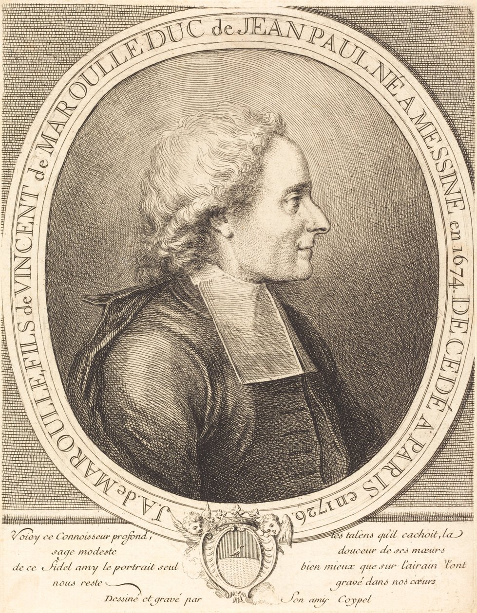 Peder Jean-Antoine de Maroulle by Charles Antoine Coypel