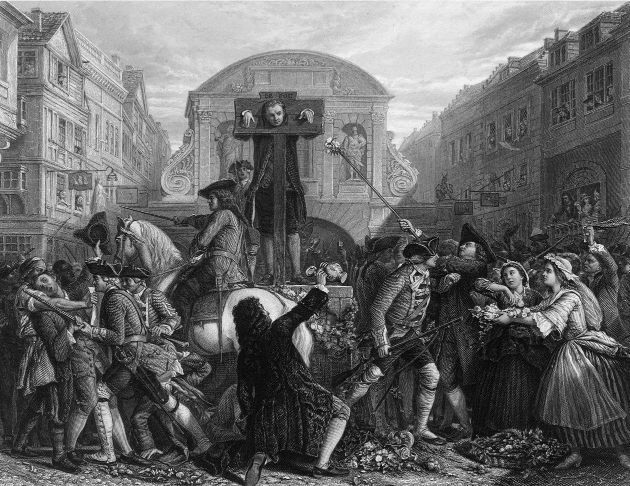 Daniel Defoe hücrede by Charles Armytage