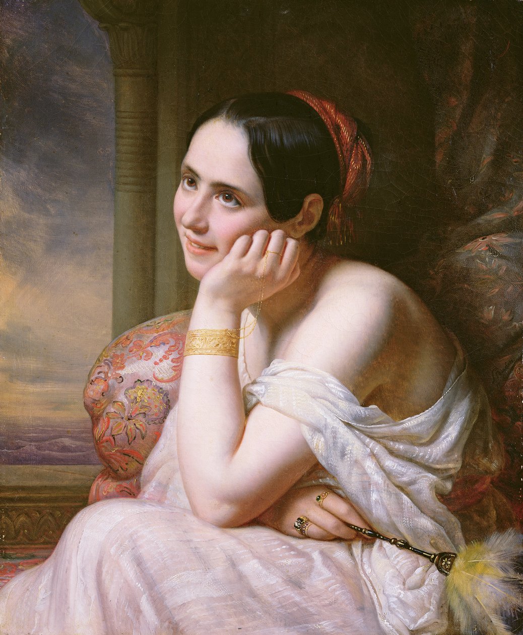 An Odalisque, 1836  by Carl von Steuben