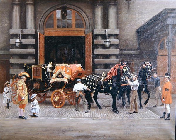Atın Efendisinin Arabası by Charles Augustus Henry Lutyens
