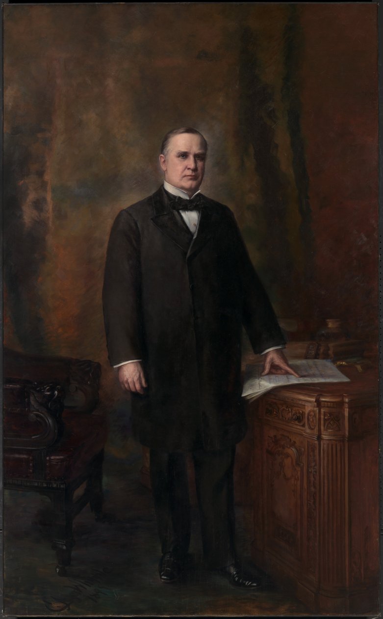 William McKinley, 1899. by Charles Ayer Whipple