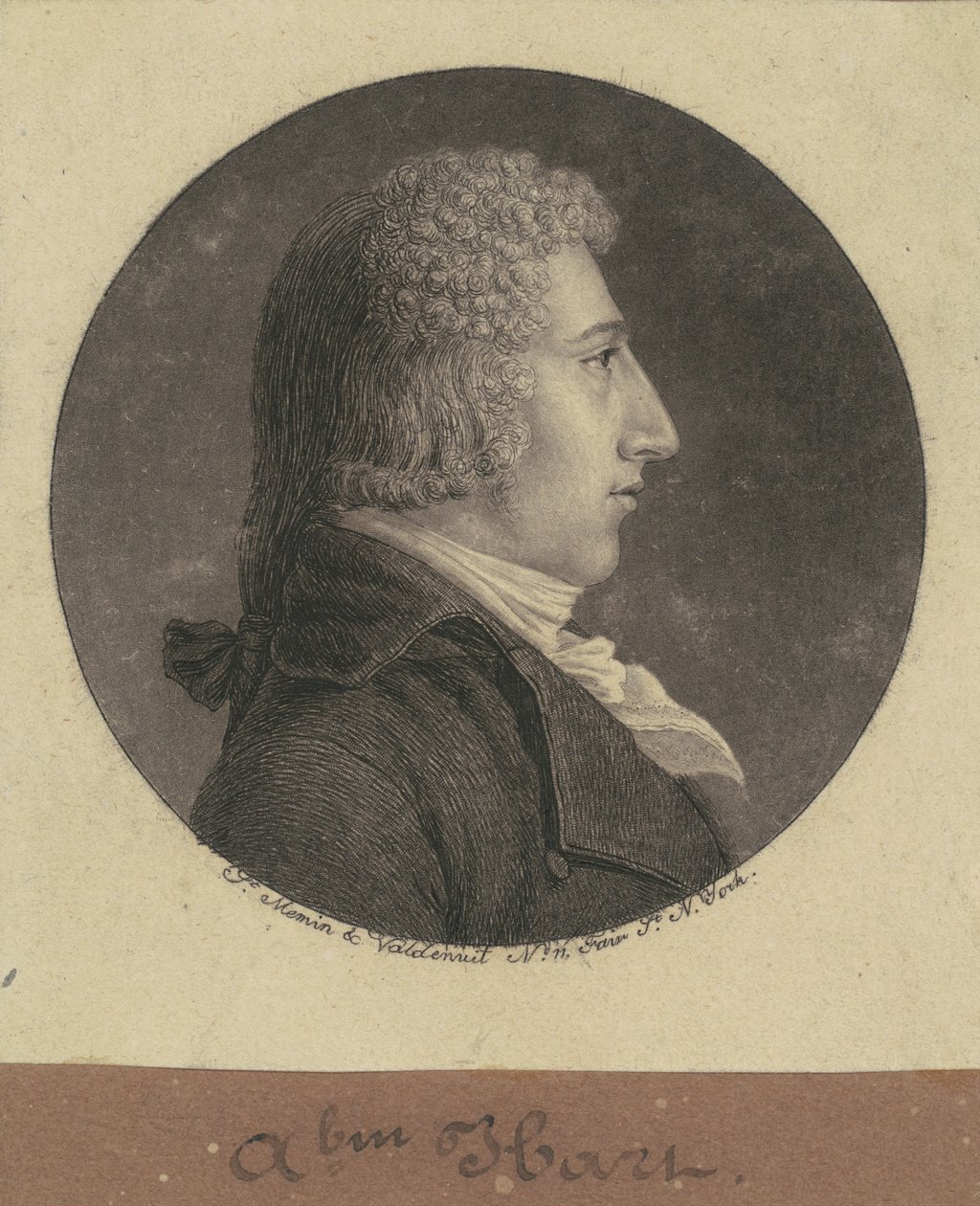 İbrahim Hart by Charles B. J. Févret de Saint Mémin