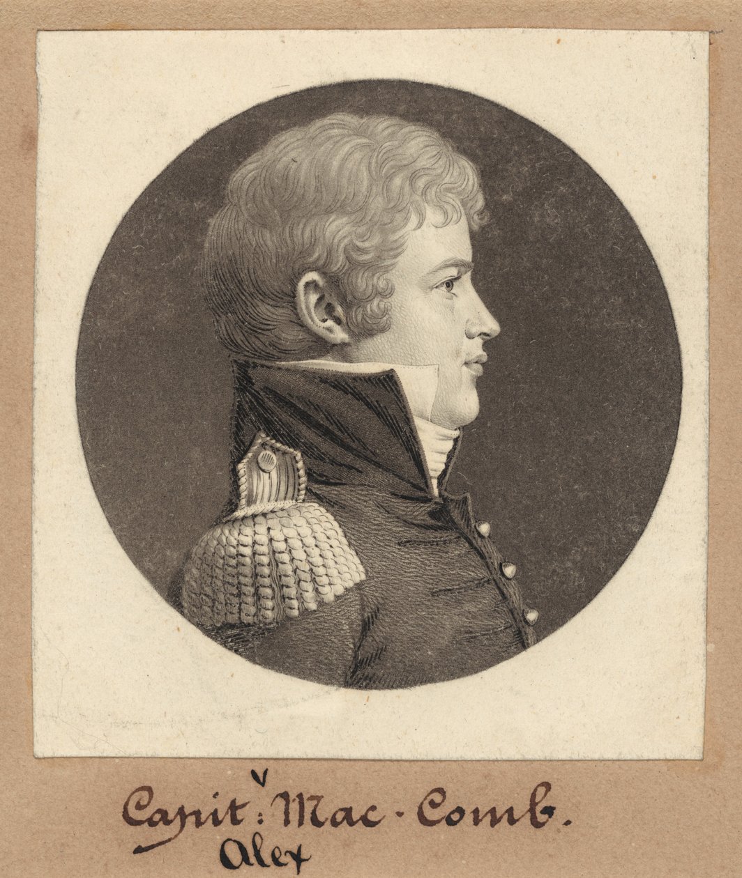 Alexander Macomb, Jr. by Charles B. J. Févret de Saint Mémin